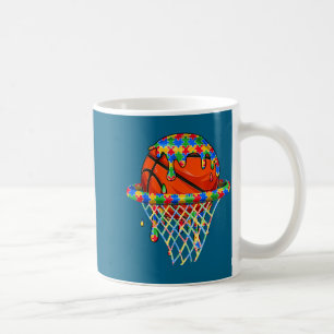 Autism awareness autistic kids boys puzzles drip coffee mug