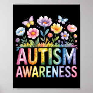 Autism awareness autistic poster