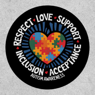 Autism Awareness Autistic Respect Love Support Patch