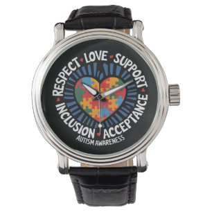 Autism Awareness Autistic Respect Love Support Watch