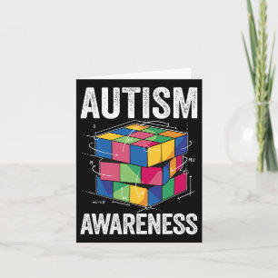 Autism Awareness Autists Support Autist Autistic A Card
