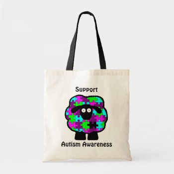 Autism Awareness Bag by SillySheep at Zazzle