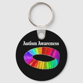 Autism Awareness Band Keychain