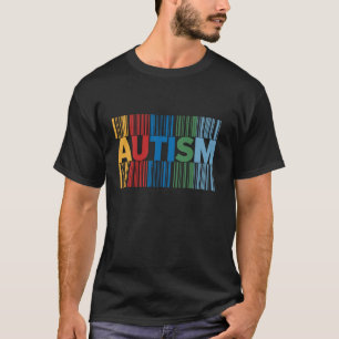 Autism Awareness Barcode T-Shirt