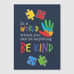 Autism Awareness Be Kind Puzzles