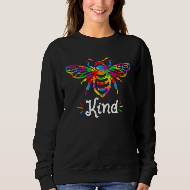 Autism Awareness Be Kind To Others Support Autism  Sweatshirt (Front)