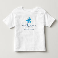 autism awareness blue puzzle piece #team name