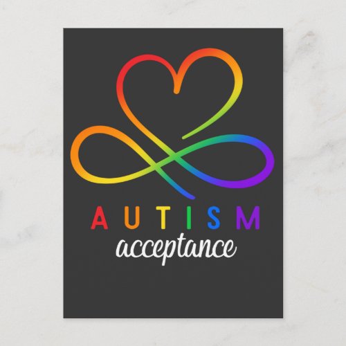 Autism Awareness Boys Girls Autistic Kids Postcard