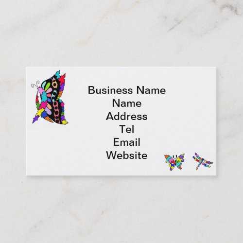 Autism Awareness butterflies Business Cards