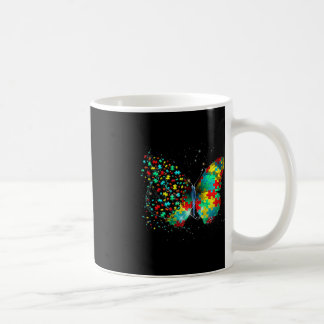 Autism Awareness Butterfly Peace Lover Gift Men Wo Coffee Mug