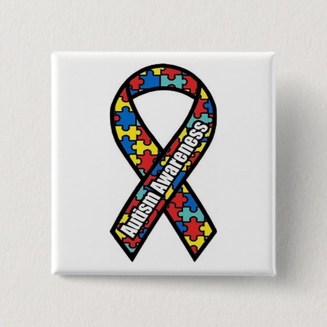 Autism Awareness Button (Front)