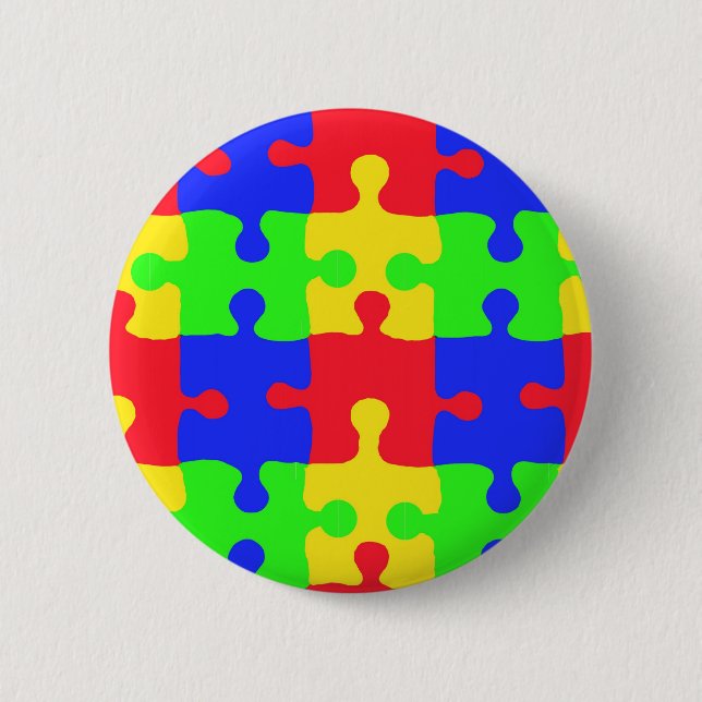 Autism Awareness Button (Front)