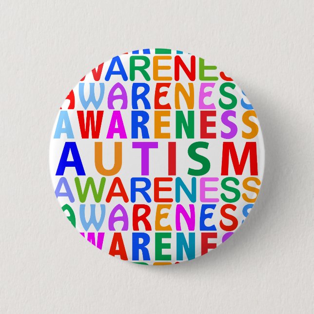 Autism Awareness Button (Front)