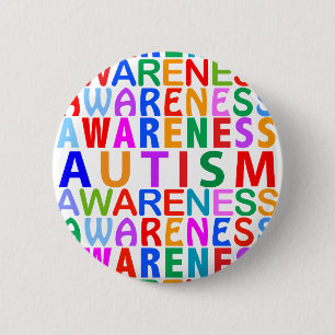Autism Awareness Button