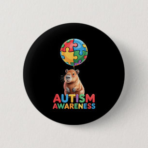 Autism awareness  button