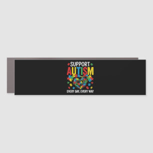 Autism awareness car magnet