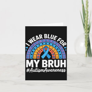 Autism awareness  card