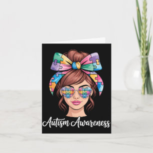 Autism awareness card