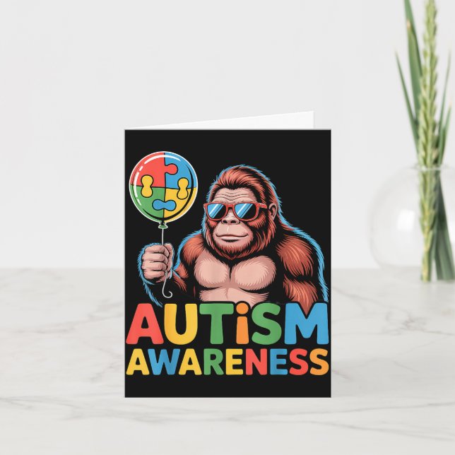 Autism awareness  card (Front)