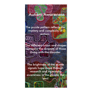 Autism Awareness Card