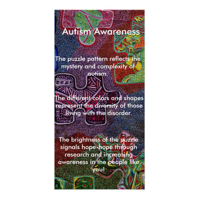 Autism Awareness Card (Front)