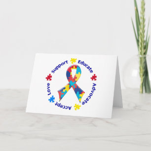 Autism Awareness Card