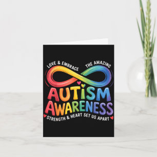 Autism awareness  card