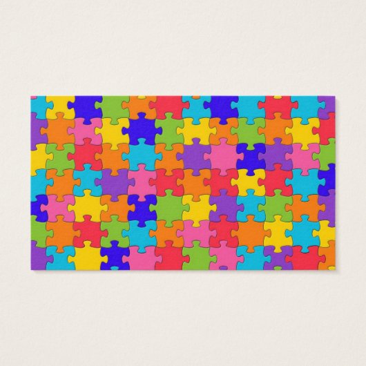 Autism Awareness Cards (Back)