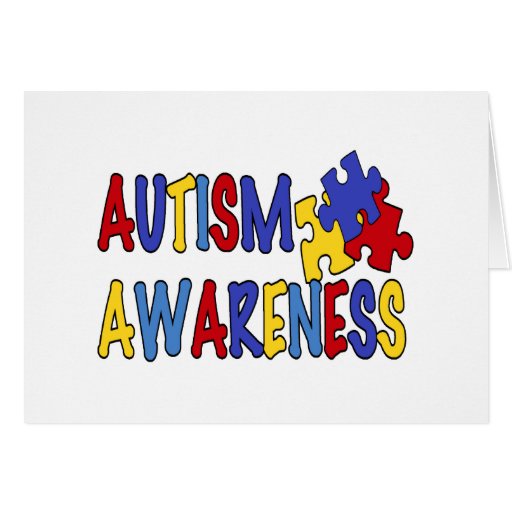 Autism Awareness Greeting Card | Zazzle