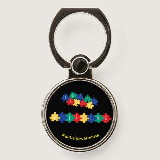 Autism Awareness cellphone ring holder