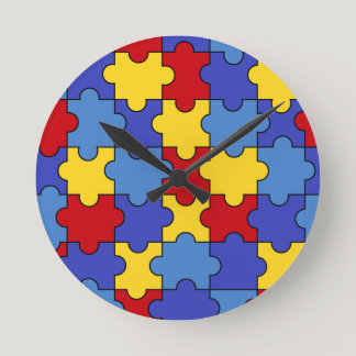 Autism Awareness Clock 8