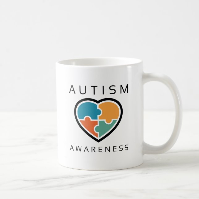 Autism Awareness Coffee Mug (Right)