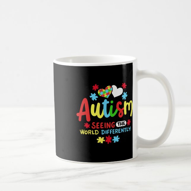Autism Awareness  Coffee Mug (Right)