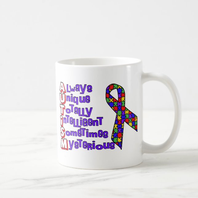 Autism Awareness Coffee Mug (Right)
