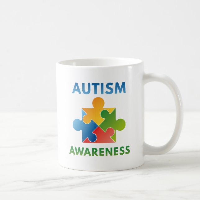 Autism Awareness Coffee Mug (Right)