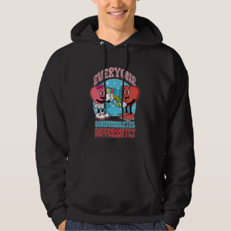 Autism Awareness Communicates Differently Teacher Hoodie