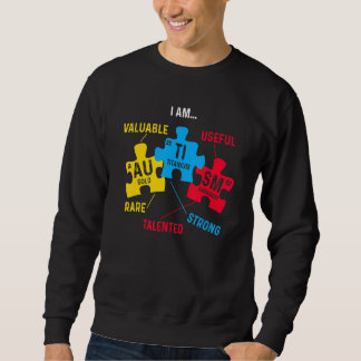 Autism Awareness Costume Men Boys Periodic Table E Sweatshirt