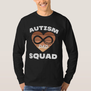 Autism Awareness Dad Of Autistic Son Kids Autism D T-Shirt