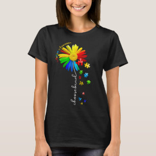 Autism Awareness Daisy Flower Choose Kind T-Shirt