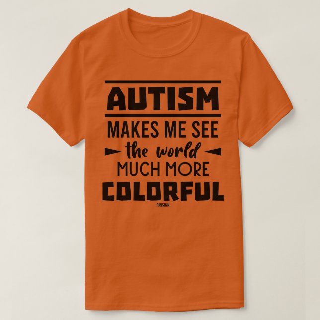 Autism Awareness Day autistic adhs smart T-Shirt (Design Front)
