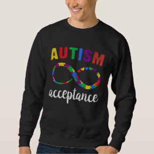 Autism Awareness Day Kids Boys Autistic Child Acce Sweatshirt
