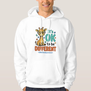 Autism Awareness Different Giraffe Vintage Shirt_1 Hoodie