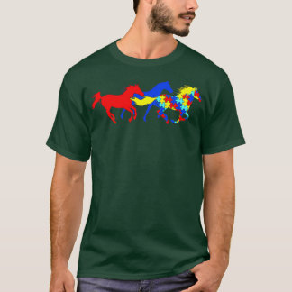 Autism Awareness Different Horses T-Shirt