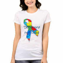 Autism awareness Different not Less t-shirt