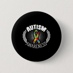 Autism Awareness Disabilities Month 1 Button