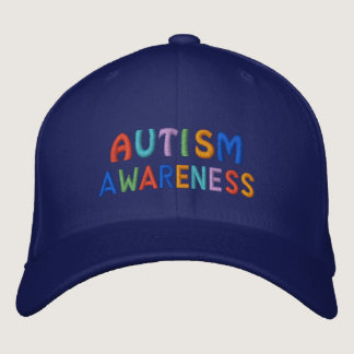 Autism Awareness Embroidered Baseball Hat
