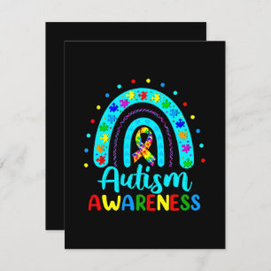 Autism Awareness Enclosure Card