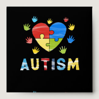 Autism awareness envelope
