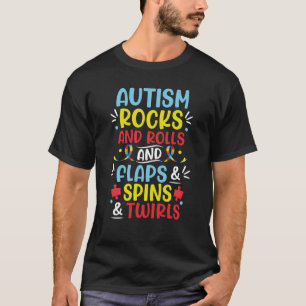 Autism Awareness Family Support Mom Autism Boys Gi T-Shirt