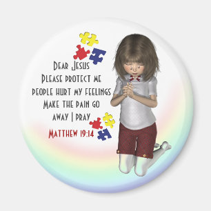 Autism Awareness Feelings Magnet